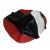 buddyseat-dek Aerox zwart-rood-wit (model 2012)